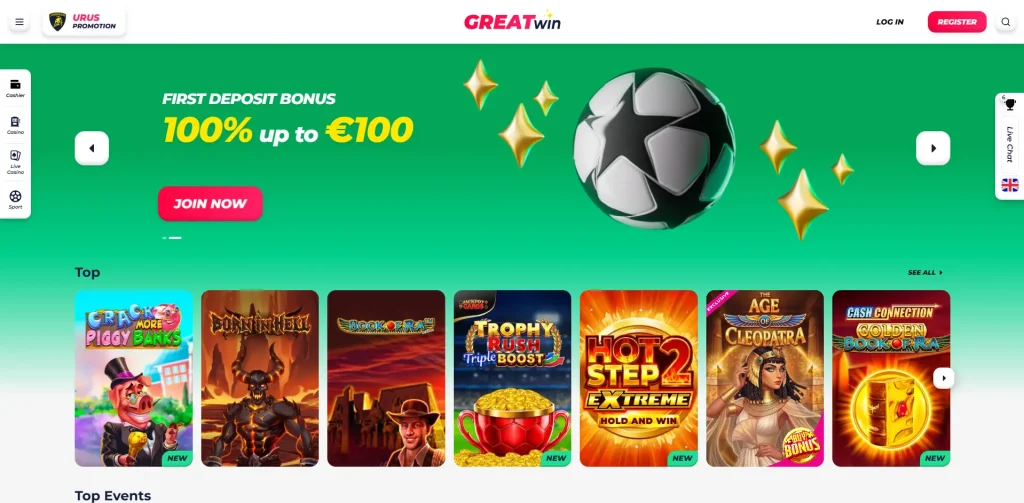 Great win casino