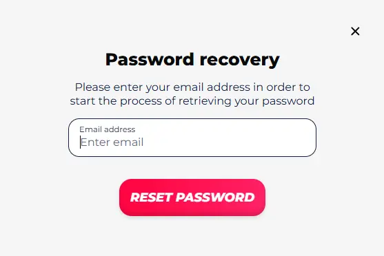 Password recovery