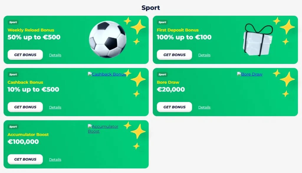 Sports Welcome Bonus